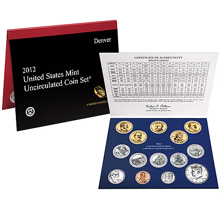 2012 United States Mint Uncirculated Coin Set (P & D)